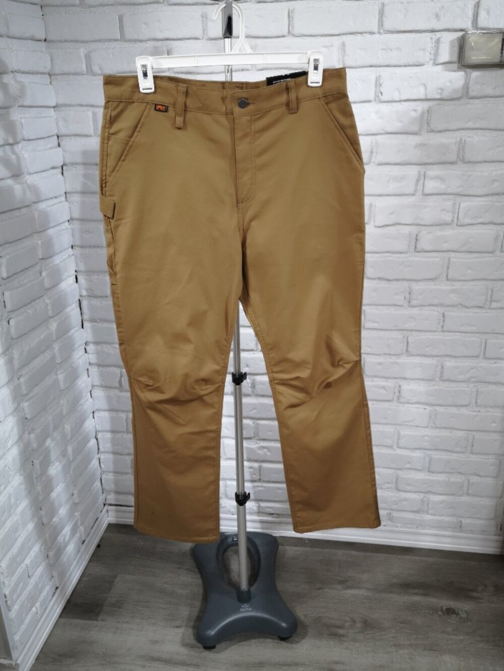 NWT Timberland Pro Men's Size 36/30 Dark Wheat Athletic Fit Flex Utility Pant
